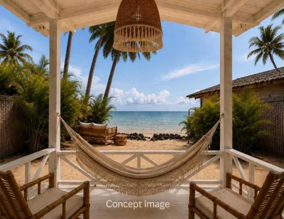 Bungalow direkt am Wasser — Last Hammock Beach Resort